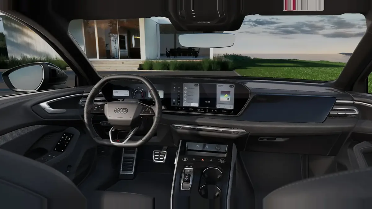 Audi A5 TDI 150kW (204CV) Black Line en leasing — Delantera
