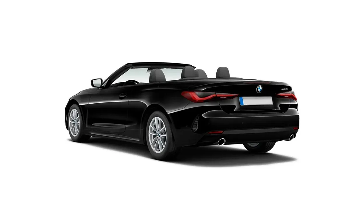 BMW Serie 4 420i Cabrio en leasing — Lateral