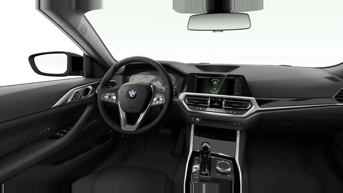 BMW Serie 4 420i Coupé en leasing — Lateral