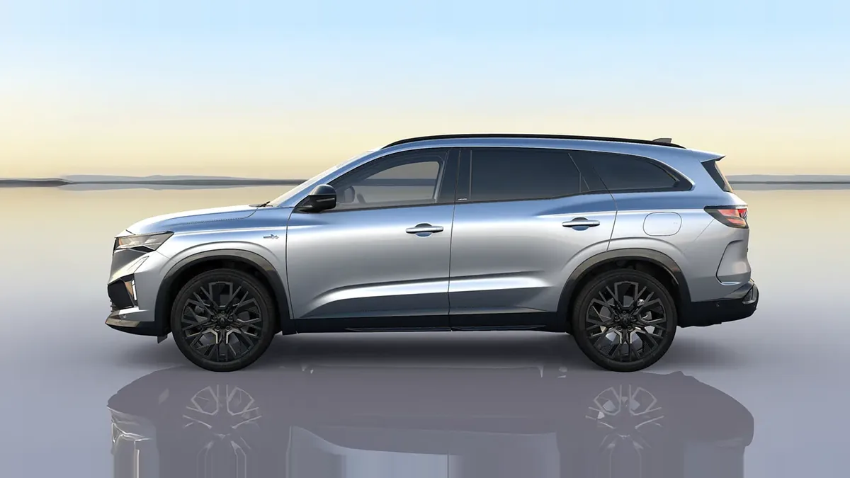 Renault Espace Espirit Alpine Full Hybrid E-Tech 146kW 7p en leasing — Lateral