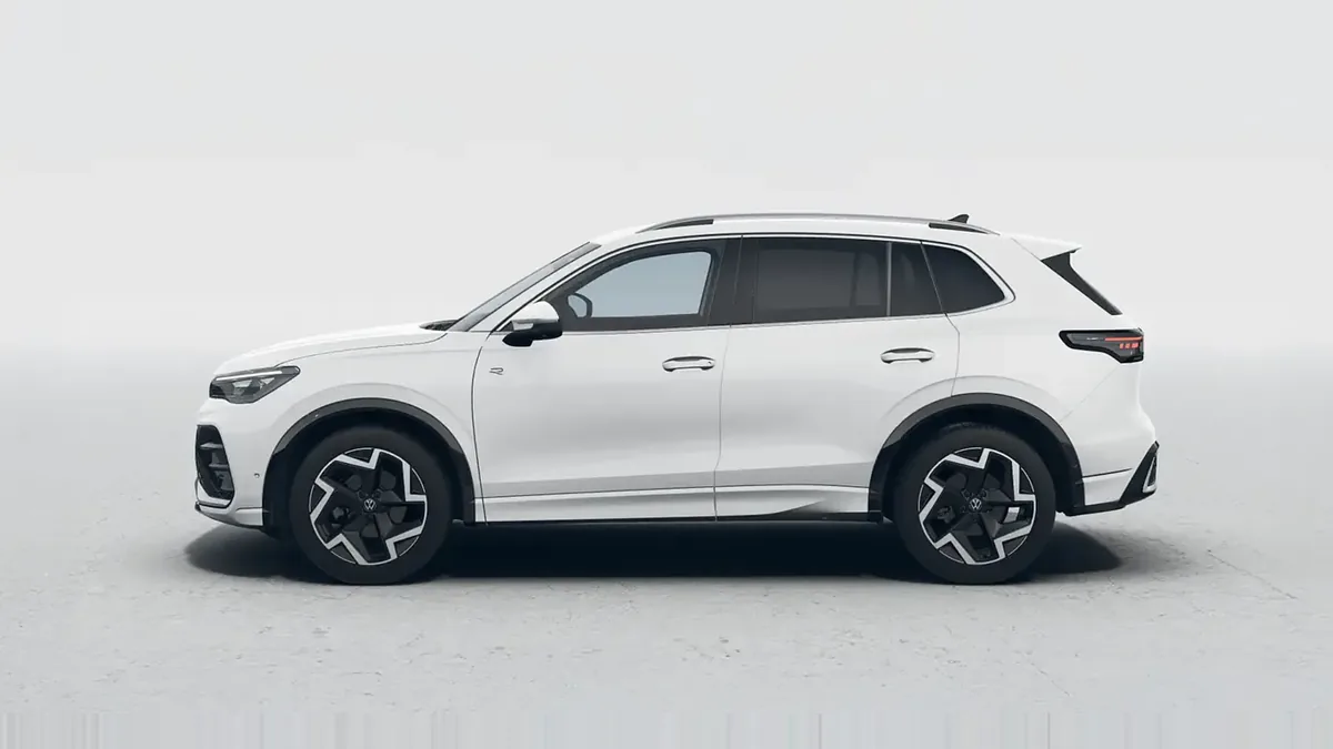 Volkswagen Tiguan R-Line 1.5 eTSI 110kW DSG en leasing — Lateral