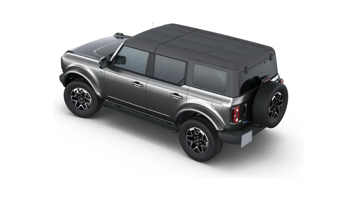 Ford Bronco Outer Banks 2.7 Ecoboost 335CV Automático 4x4 en leasing — Trasera