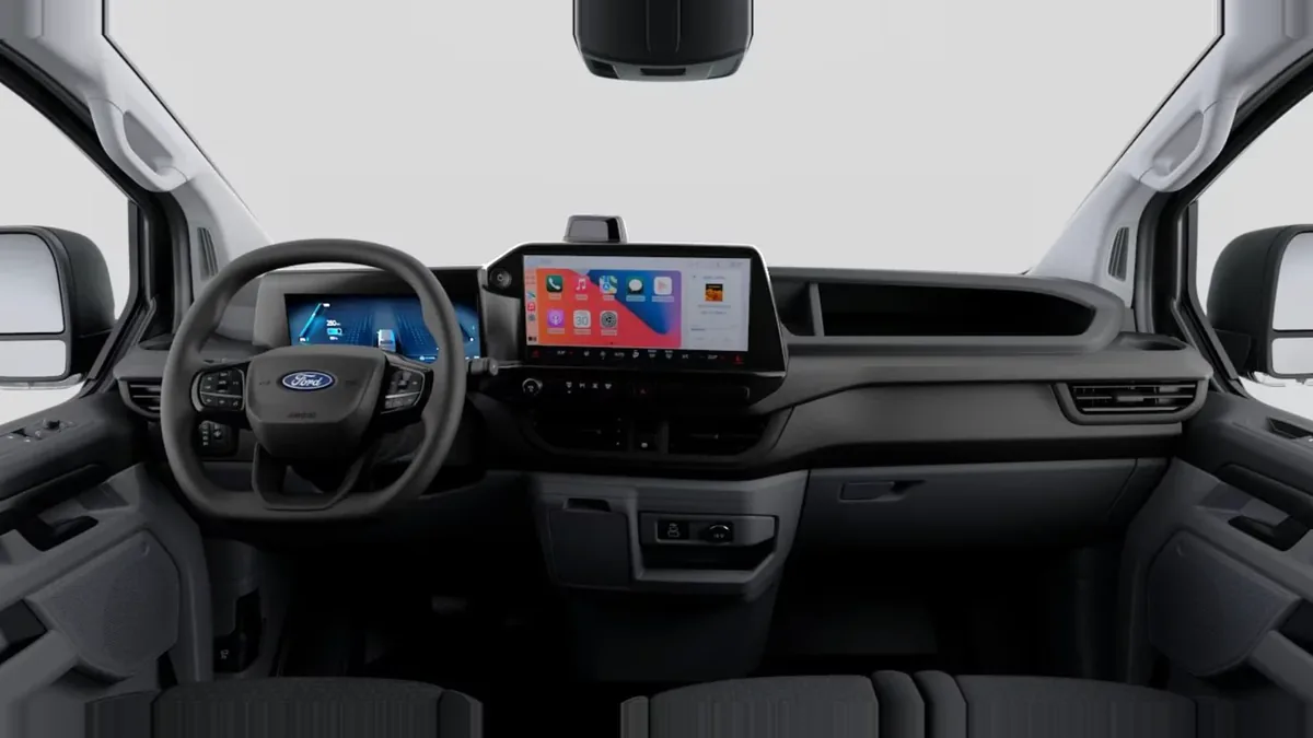 Ford TRANSIT CUSTOM Van BEV 83kWh 100kW 320 L1 Trend en leasing — Interior