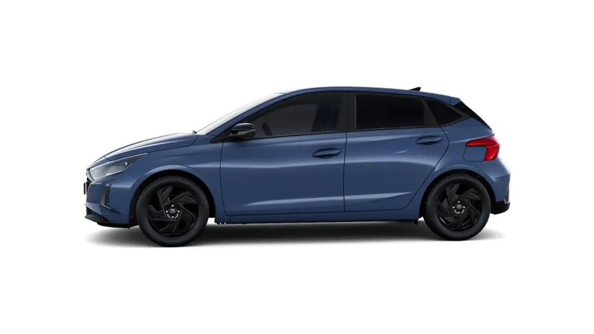 Hyundai i20 1.0T Black Line 90cv MY26 en leasing — Trasera