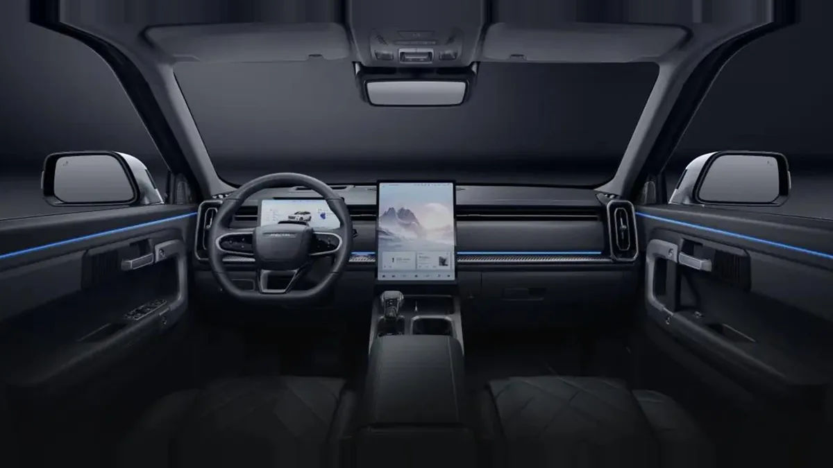 Jaecoo 7 PHEV Business 1.5 TGDI 205kW (279CV) FWD en leasing — Trasera