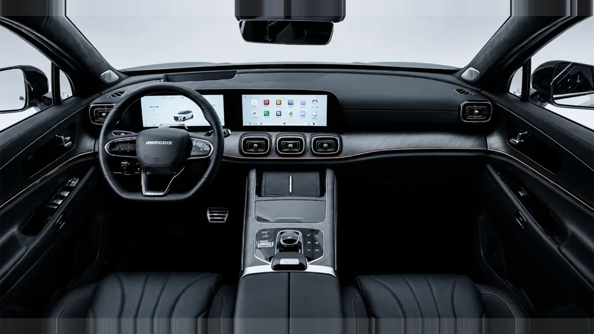Jaecoo 8 PHEV Exclusive 1.5 TGDI 3DHT AWD 7p. en leasing — Trasera