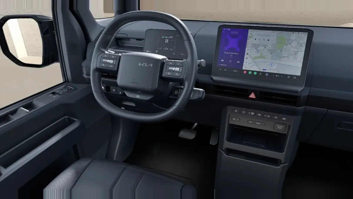 Kia PV5 Passenger L2H1 LR Plus en leasing — Delantera
