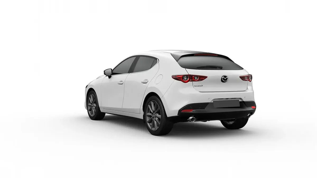 Mazda 3 2.5L e-Skyactiv G MHEV 140CV 6AT Centre-Line en leasing — Trasera