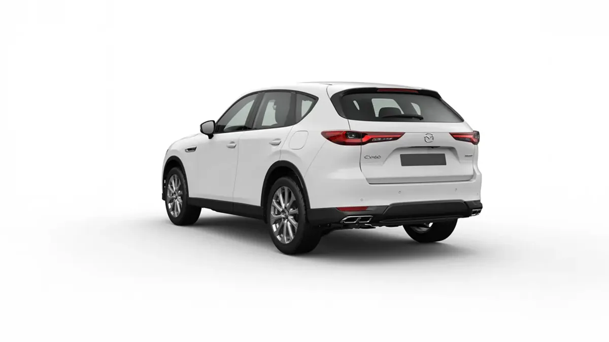 Mazda CX-60 e-Skyactiv D MHEV 147kW RWD 8AT Exclus.-Line en leasing — Trasera