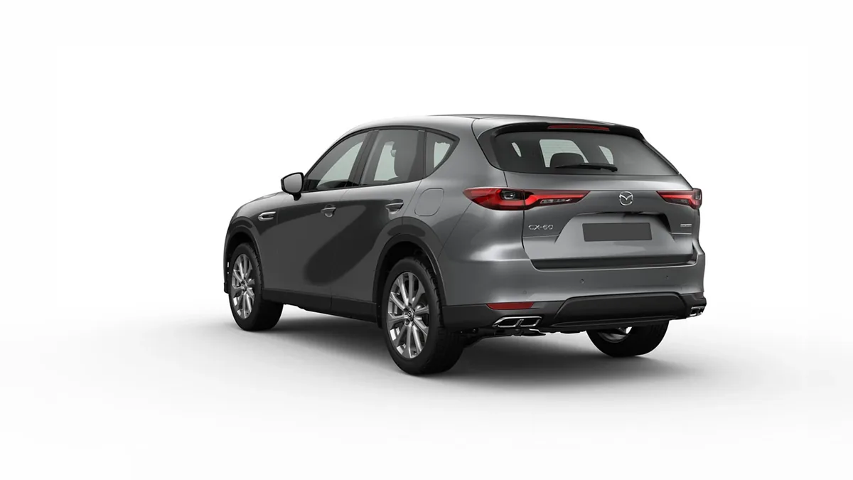 Mazda CX-60 e-Skyactiv D MHEV 8AT RWD Exclusive-Line en leasing — Trasera