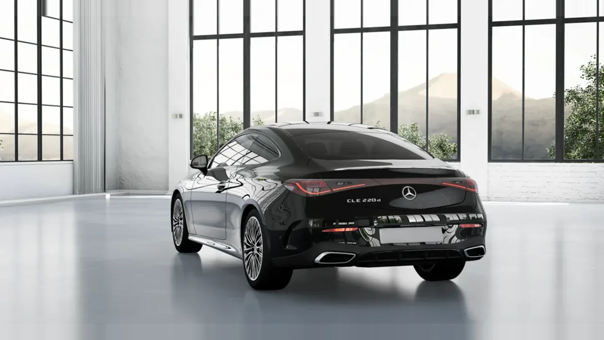 Mercedes-Benz CLE 220d Coupé en leasing — Trasera