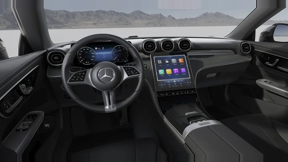 Mercedes-Benz CLE Cabrio 200D en leasing — Delantera