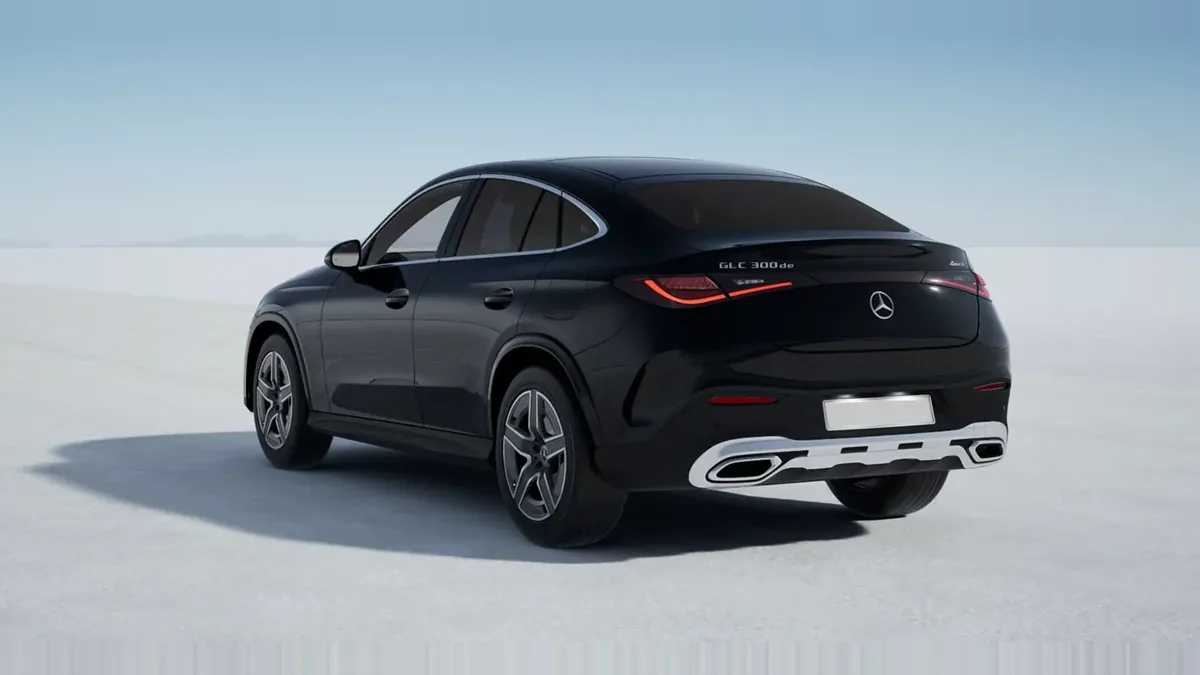 Mercedes-Benz GLC Coupé 300 de 4MATIC QS en leasing — Trasera