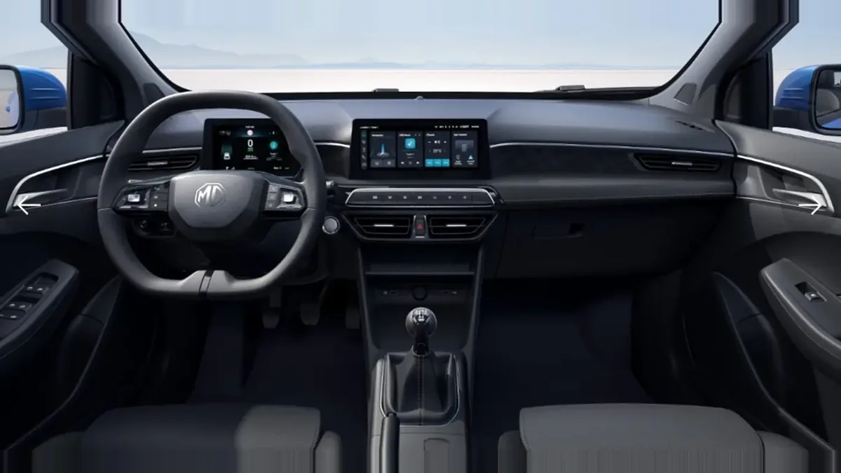 MG 3 1.5 Comfort en leasing — Trasera