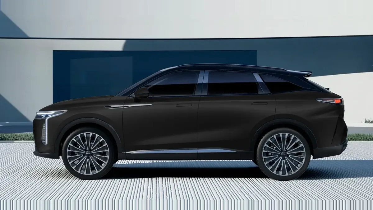 Omoda 9 1.5 TGDI Híbrido Premium 537CV en leasing — Delantera