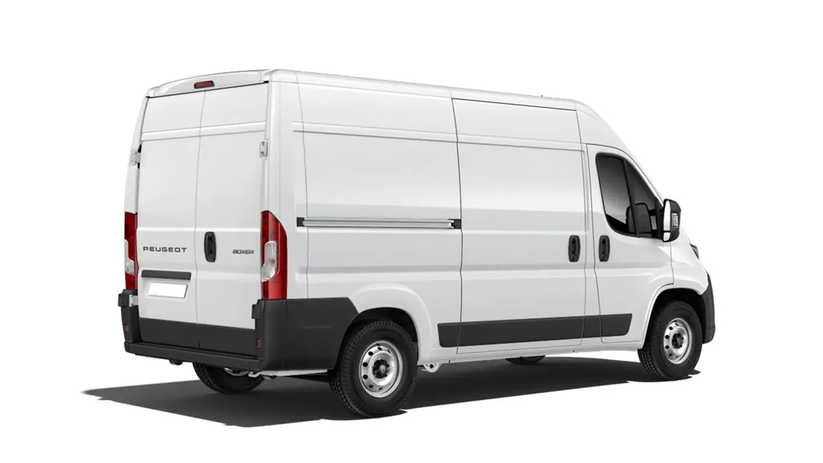Peugeot Boxer 3.3 L2H2 BHDI 103kW en leasing — Trasera
