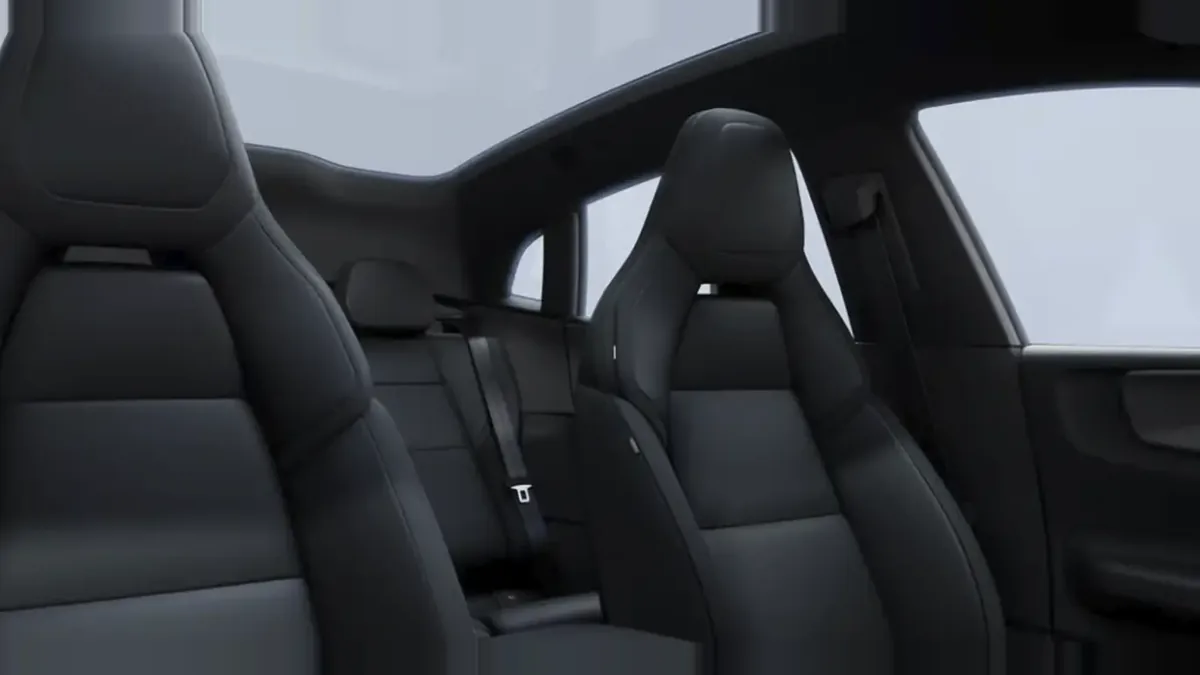 Polestar 4 Long Range Single Motor en leasing — Interior