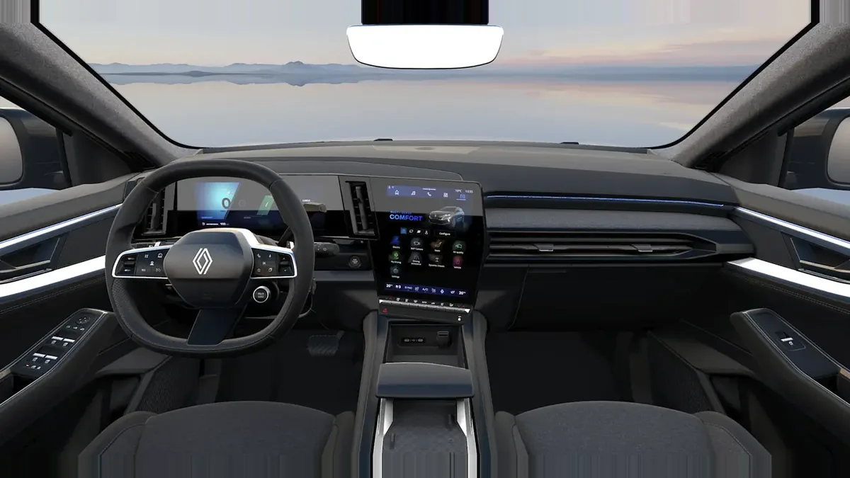 Renault ESPACE TECHNO E-TECH FULL HYBRID 200CV en leasing — Delantera