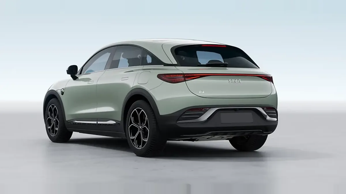 smart #3 Pro en leasing — Delantera