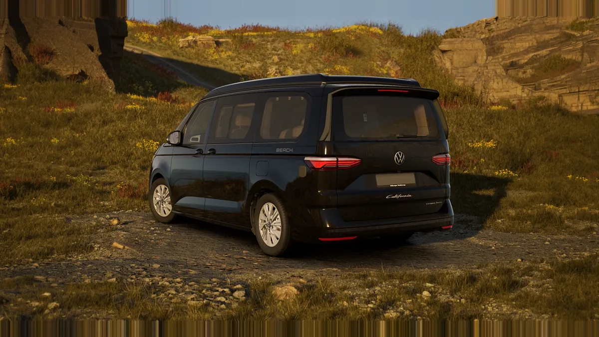 Volkswagen California Beach Tour 2.0 TDI 110kW (150CV) DSG en leasing — Trasera