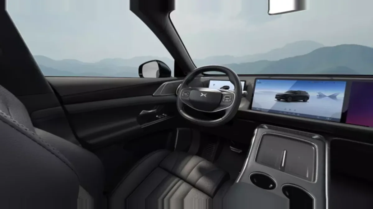 XPENG G9 AWD Performance en leasing — Interior